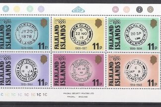 1980 Falkland Islands. SG.377-82 London 1980 International Stamp Exhibition. set 6 values U/M (MNH)