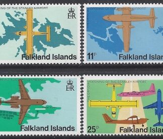 1979 Falkland Islands SG.360-3 Opening of Stanley Airport. set 4 values U/M (MNH)