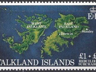 1982  Falkland Islands SG.430 Rebuilding Fund  U/M (MNH)