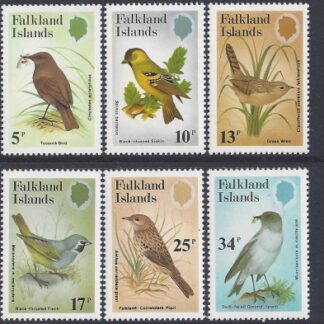 1982  Falkland Islands SG.433-8 Birds of the Pesserine Family  set 6 values U/M (MNH)