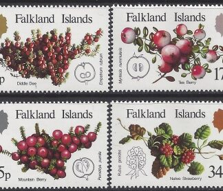 1983 Falkland Islands. SG.459-62  Native Fruits. set 4 values U/M (MNH)