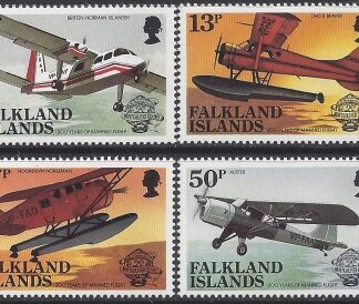 1983 Falkland Islands. SG.463-6  Bicentenary of Manned Flight. set 4 values U/M (MNH)