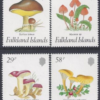 1987 Falkland Islands. SG.547-50.  Fungi  set 4 values U/M (MNH)
