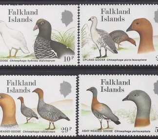 1987 Falkland Islands. SG.559-62  Geese.  set 4 values U/M (MNH)
