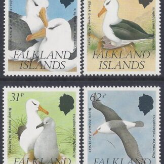 1990 Falkland Islands.  SG.608-11. Black-browed Albatross.  set 4 values U/M (MNH)
