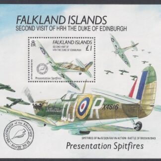 1991 Falkland Islands.  MS.628  Second visit of HRH Duke of Edinburgh. mini sheet   U/M (MNH)