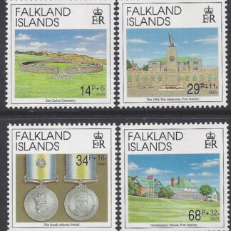 1992 Falkland Islands. SG.656-9  10th Anniversary of Liberation. set 4 values U/M  (MNH)