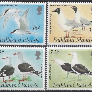 1993 Falkland Islands.  SG.671-4  Gulls & Terns set 4 values U/M (MNH)