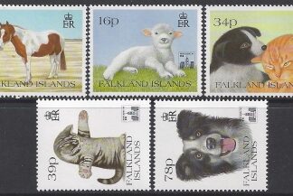 1994 Falkland Islands. SG.696-700 Hong Kong 84 International Stamp Exhibition. Set 5 values U/M (MNH)
