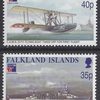 1999 Falkland Islands.  SG.840-1 Philex France Expo.  U/M  (MNH)