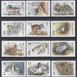 2003 Falkland Islands. SG.954-65   Birds.  set 12 values  U/M (MNH)
