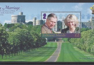 2005 Falkland Islands MS.1014  Royal Wedding. mini sheet   U/M (MNH)