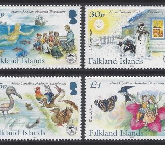 2005 Falkland Islands  SG.1030-3   Birth Bicentenary of Hans Christian Anderson.. set 4 values U/M (MNH)