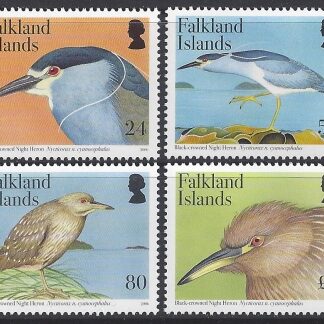 2006 Falkland Islands. SG.1034-7  Black-crowned Night Heron set 4 values U/M (MNH)