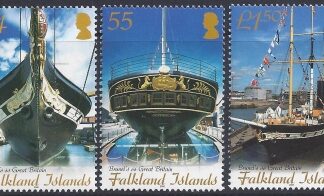 2006 Falkland Islands. SG.1043-5  Maritime Heritage(3rd Series) set 3 values U/M (MNH)