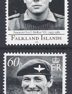 2006 Falkland Islands. SG.1054-5 150th Anniversary of Victoria Cross. set 2 values U/M (MNH)