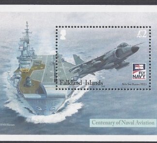 2009 Falkland Islands  MS.1135 Centenary of Naval Aviation. Mini sheet.  U/M (MNH)