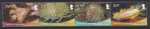 2013 Falkland Islands. SG.1268a-71a Shallow Marine Survey Group.(without white borders)  set 4 values U/M (MNH)