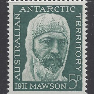 1961 Australian Antarctic Territories. SG.7 50th Anniversary of 1911-14 Australian Antarctic Expedition. U/M (MNH)