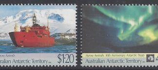 1991 Australian Antarctic Territories. SG.88-9 30th Anniv. of Antarctic Treaty. set 2 values. U/M (MNH)