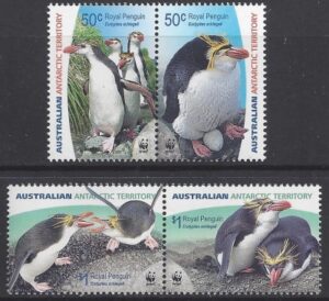 2006 Australian Antarctic Territories. SG.176-9 Endangered Species 'Royal Penguins' . set 4 values U/M (MNH)