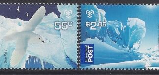 2009 Australian Antarctic Territories. SG.190-1  Preserve The Polar Regions & Glaciers. set 2 values U/M (MNH)