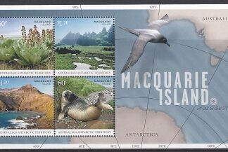 2010 Australian Antarctic Territories.  MS.197  Macquarie Island.  mini sheet. U/M (MNH)