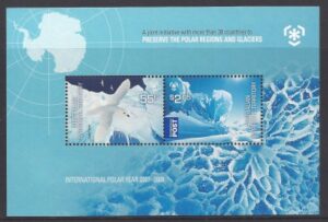 2009 Australian Antarctic Territories. MS192 Preserve The Polar Regions & Glaciers. mini sheet U/M (MNH)
