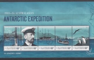 2011 Australian Antarctic Territories. MS.212 Centenary of AAT.Expedition (1st series) U/M (MNH)
