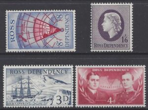 1957 Ross Dependency SG.1-4 set of 4 values U/M (MNH)