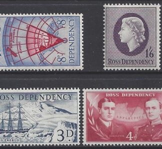 1957 Ross Dependency SG.1-4   set of 4 values U/M (MNH)