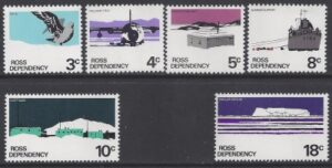 1972 Ross Dependency SG.9-14 various designs set of 6 values U/M (MNH)