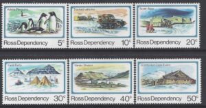 1982 Ross Dependency. SG.15-20 Scott Base set 6 values U/M (MNH)