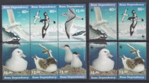 1997 Ross Dependency. SG.44-53 Antarctic Seabirds. set 10 values U/M (MNH).