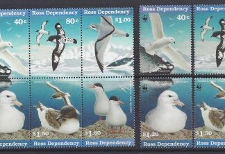 1997 Ross Dependency. SG.44-53   Antarctic Seabirds. set 10 values U/M (MNH).