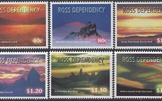 1998 Ross Dependency. SG.60-5  Night Skies. set 6 values U/M (MNH).
