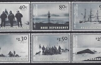 2002 Ross Dependency. SG.78-83 Centenary of Discovery Expedition. set  6 values U/M (MNH)