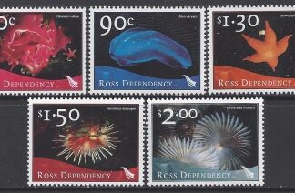 2003 Ross Dependency.  SG.84-8  Marine Life set 5 values U/M (MNH)