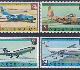 1975 Ascension Island. SG.187-90   Wideawake Airfield. set 4 values  U/M (MNH)