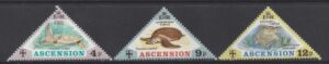 1973 Ascension Island SG.171-3 Turtles. set 3 values U/M (MNH)
