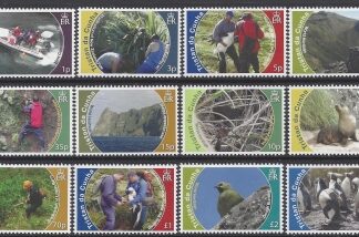 2010 Tristan Da Cunha - SG.993-1004 Conservation. set 12 values U/M (MNH)