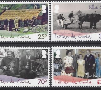 2010 Tristan Da Cunha. SG.1005-8  Tristan Traditions (2nd series) set 4 values U/M (MNH)