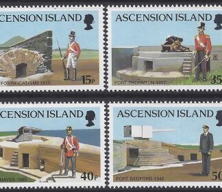 2000 Ascension Island. SG.806-9  Forts set of 4 U/M (MNH)