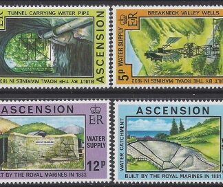 1977 Ascension Island. SG.225-8 Water Supplies Set 4 values U/M (MNH)