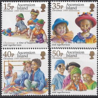 1999 Ascension Island. SG.786-9  Christmas  set 4 values U/M (MNH)