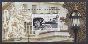 1999 Ascension Island. MS.785 Queen Elizabeth the Queen Mother's Century. mini sheet U/M (MNH)