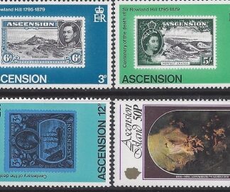 1979 Ascension Island. SG.254-7  Death Centenary of Sir Rowland Hill. set 4 values U/M (MNH)