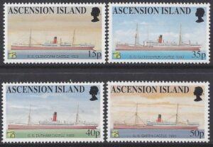 1999 Ascension Island. SG.765-8 Australia 99 World Stamp Exhibition Melbourne. set 4 values U/M (MNH)