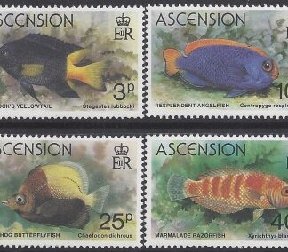 1980 Ascension Island. SG.270-3  Fish set  4 values U/M (MNH)