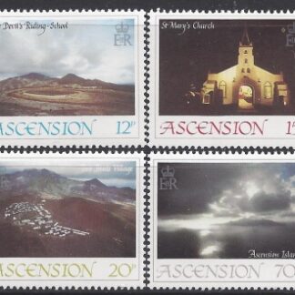1984 Ascension Island. SG.367-70 Island Views 2nd series. set 4 values U/M (MNH)
